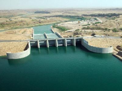 Paper History dam in Iran
